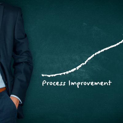 Process improvement chalkboard business process improvement