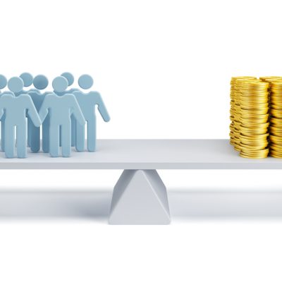 labor coins see saw labor burden