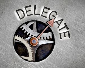 delegate responsibility
