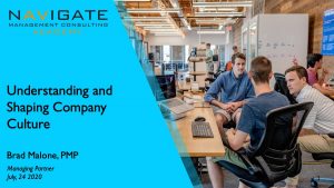 Navigate Academy - Understanding and Shaping Company Culture