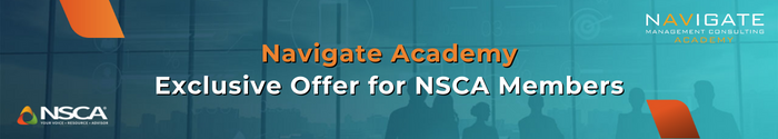 Navigate Academy Exclusive offer for NSCA members registration button